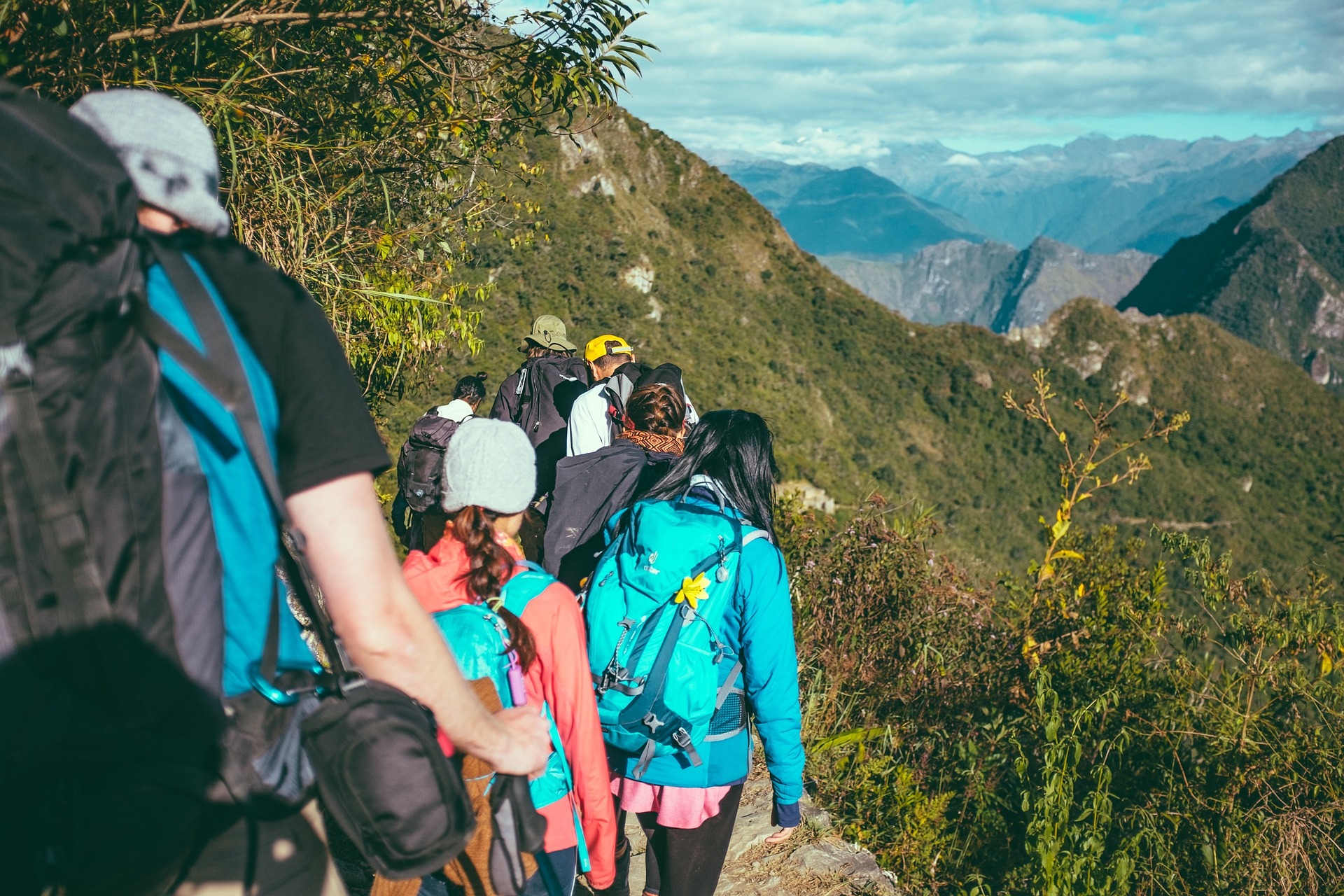 Wandern in der Natur